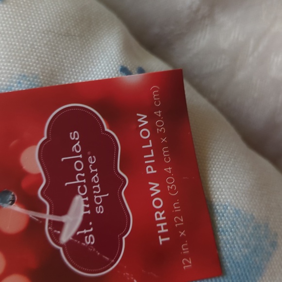 NWT ST.NICHOLAS SQUARE throw pillow, my Grandkids are Angels - Picture 5 of 7